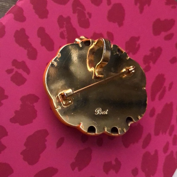 Pumpkin Brooch/Pendant - Picture 2 of 10